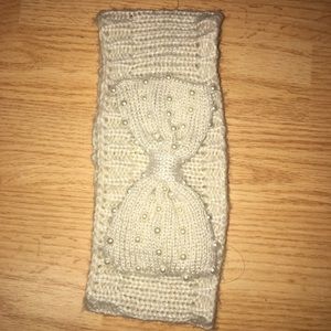Winter or fall bow Headband